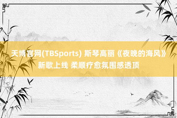 天博官网(TBSports) 斯琴高丽《夜晚的海风》新歌上线 柔顺疗愈氛围感透顶