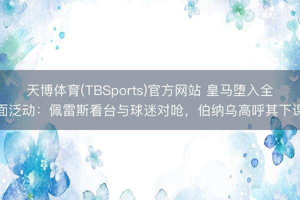 天博体育(TBSports)官方网站 皇马堕入全面泛动：佩雷斯看台与球迷对呛，伯纳乌高呼其下课